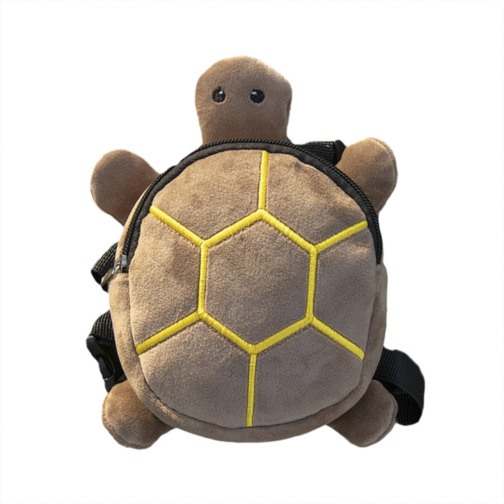 Cartoon Turtle Shape Dog Backpack No-Pull Pet Harness Vest Self Carrier Metal Zipper Large Capacity Backpack Pet Products