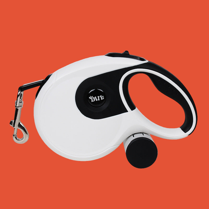 Dog Automatic Leashes Retractable One Button Break  Lock Soft Hand Grip