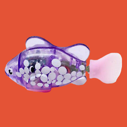 Cat Interactive Electric Fish Water Toy For Indoor Play Swimming Robot Fish Toys For Cat Dog Pet Baby Swimmer Bath Robofish Toys