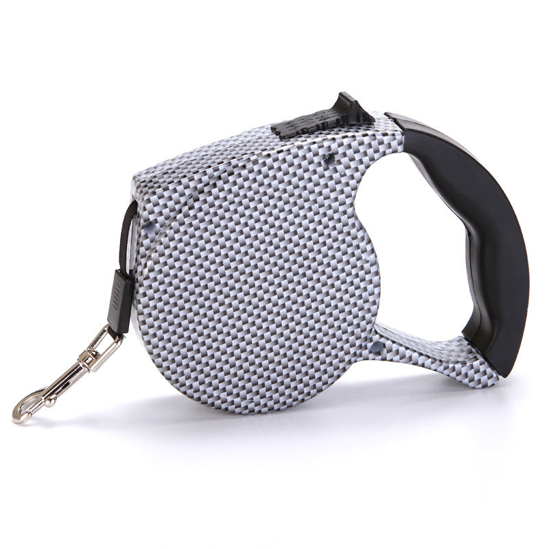 Automatic Cute Dog Walker Traction Rope Flat Rope Traction Device Dog Rope Multicolor