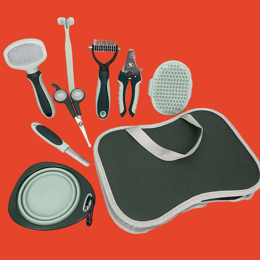 Dog Clippers, Professional Dog Grooming Kit, Cordless Dog Grooming Clippers For Thick Coats, Dog Hair Trimmer, Low Noise Dog Shaver Clippers, Quiet Pet Hair Clippers For Dogs Cats  Dog Grooming Kit