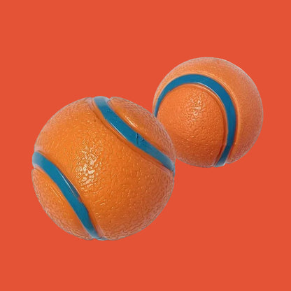 Dog Toy Ball Dog Fetch Ball Toy Tough Pet Ball Puppy Chew Toy Solid Elastic Jumping Ball Pet Accessories For Large Medium Small