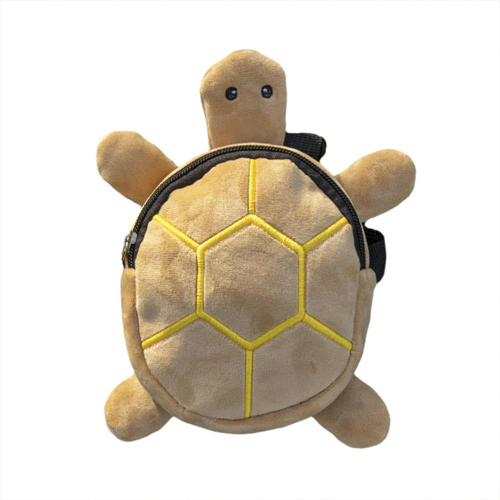 Cartoon Turtle Shape Dog Backpack No-Pull Pet Harness Vest Self Carrier Metal Zipper Large Capacity Backpack Pet Products