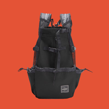 Dog backpack pet backpack go out and carry