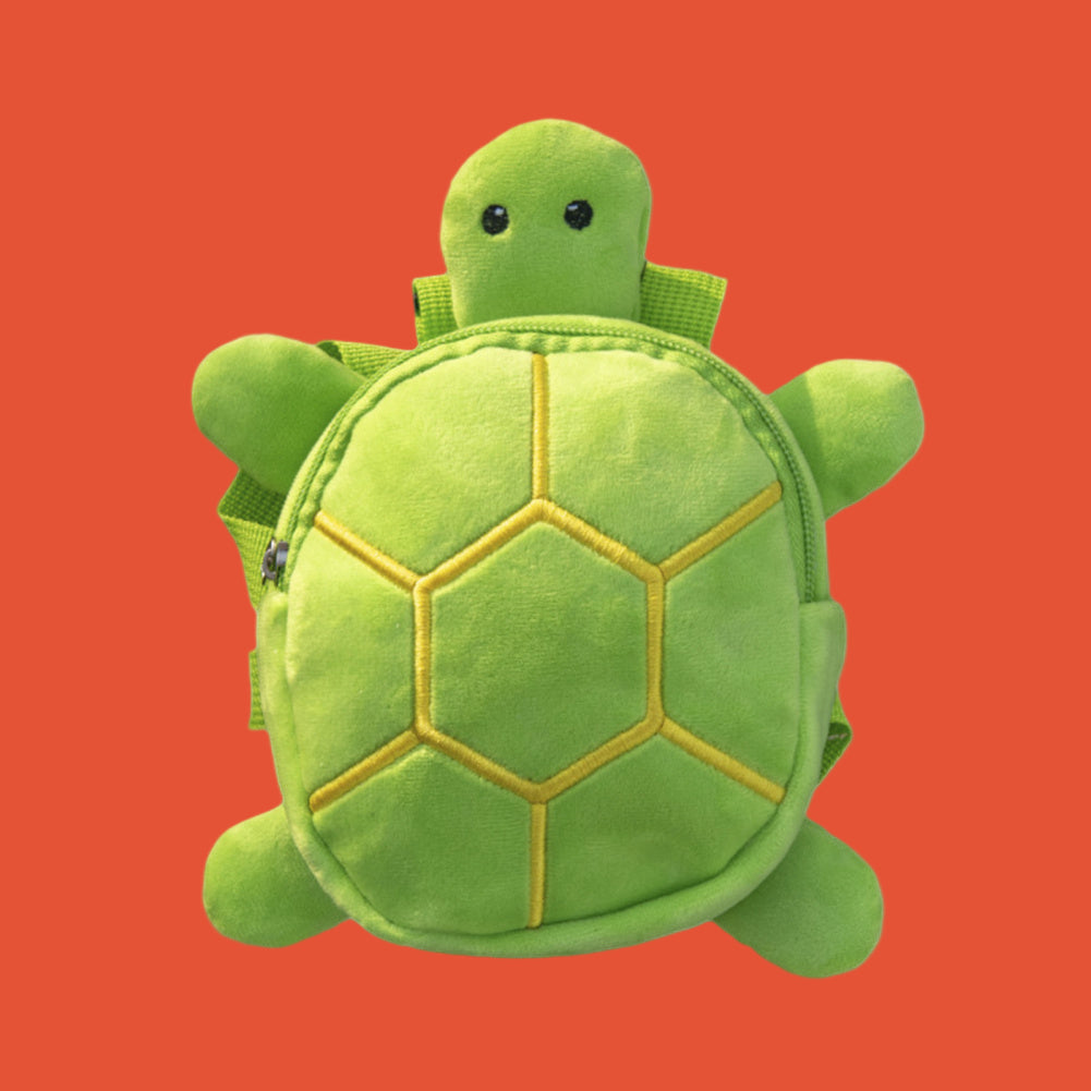 Cartoon Turtle Shape Dog Backpack No-Pull Pet Harness Vest Self Carrier Metal Zipper Large Capacity Backpack Pet Products